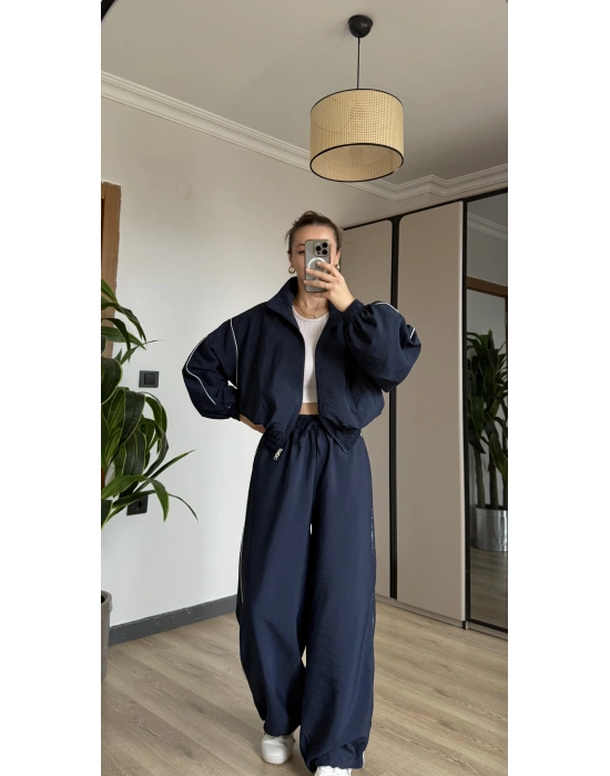 Lacivert Oysh Model Eşofman Takımı