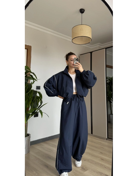 Lacivert Oysh Model Eşofman Takımı