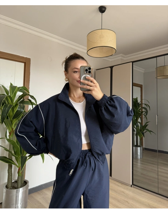 Lacivert Oysh Model Eşofman Takımı