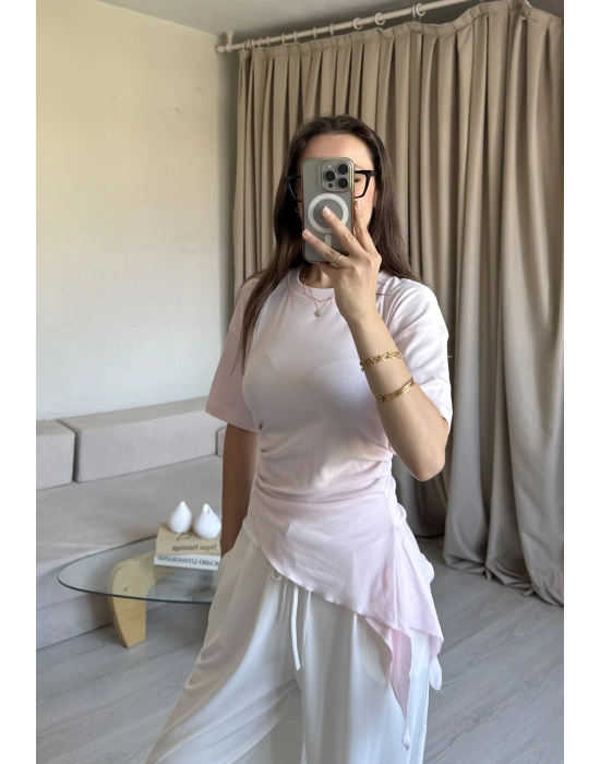 Pembe Brshk Model Tshirt