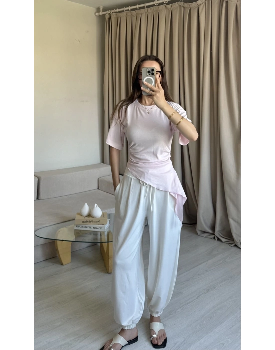 Pembe Brshk Model Tshirt