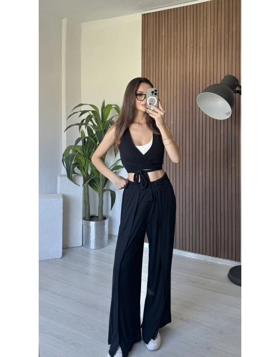 Siyah 3 Farklı Bağlama Takım