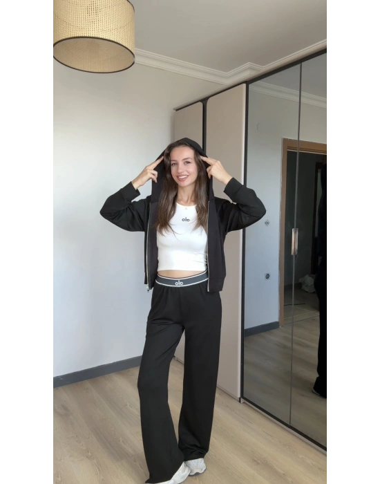 Siyah Alo Üçlü Takım
