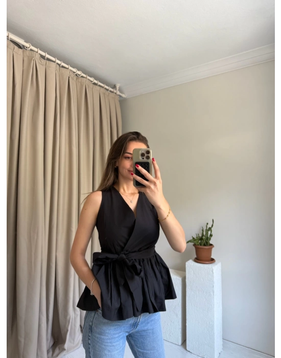 Siyah Massi Marka Gömlek