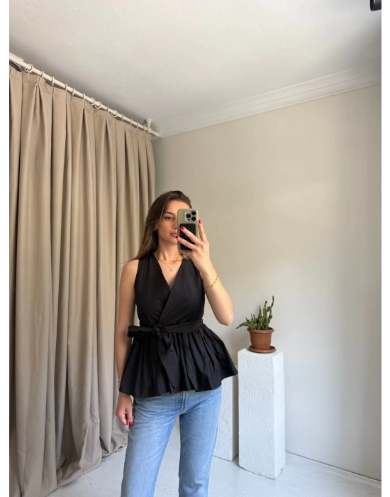 Siyah Massi Marka Gömlek