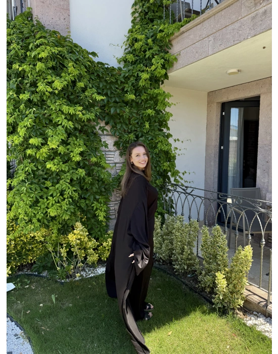 Siyah Üçlü Basic Eşofman Takım