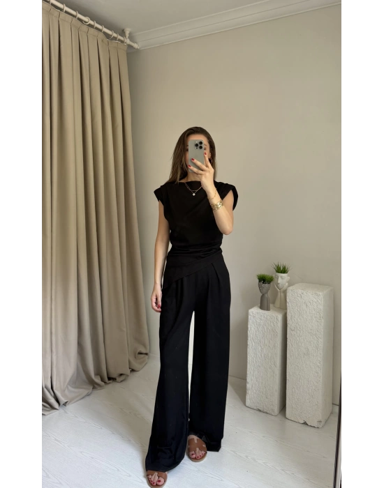 Siyah Vatkalı Oysh Marka Takım