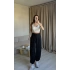 Siyah Relax Şalvar Kesim Pantolon
