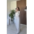 Bej Yan Büzgülü Eşofman Takımı