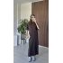 Kahve Zr Marka Basic Elbise