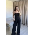 Siyah Dantelli Agraflı Takım