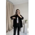 Siyah Gabardin Ceket