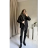 Siyah Premıum Keçe Ceket(kaban)