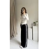 Siyah Yan Şeritli Eşofman