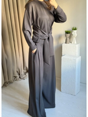 Antrasit Kuşaklı Modal Takım