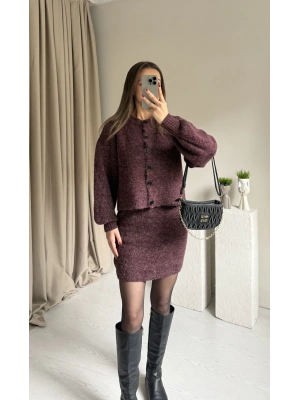 Bordo Premium Etekli Takım