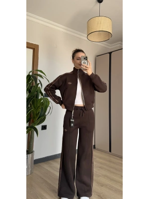 Kahve Marka Model Hırka Eşofman Takım