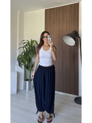 Lacivert Her Bedene Uyan Pantolon
