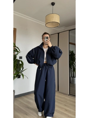 Lacivert Oysh Model Eşofman Takımı