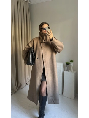 Vizon Dik Yaka Trend Kaban