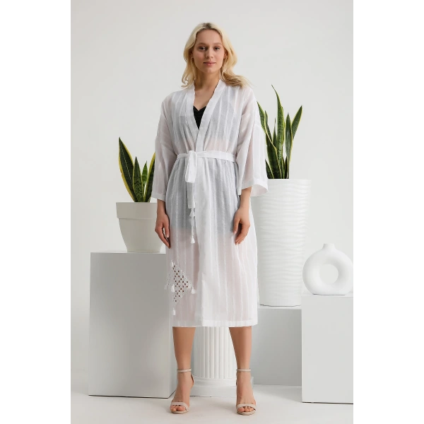 İlay Kimono Kaftan Sabahlık