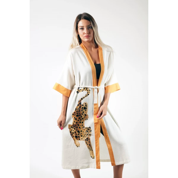 Cheetah Kimono