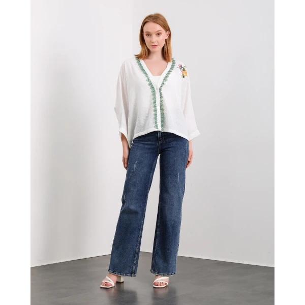 Gökçe Gömlek Bluz