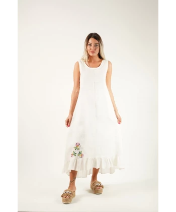 Floria Keten Elbise