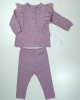 Kız Minik Çiçekler Bebek Pijama Takımı