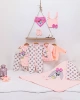 Kız Bunny Tulumlu 10 lu Zıbın Seti-Hastane Çıkış Seti