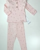 Kız Minik Çiçekler Bebek Pijama Takımı