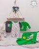 Erkek Safari Tulumlu 10 lu Set-Hastane Çıkış Seti