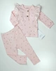 Kız Minik Çiçekler Bebek Pijama Takımı