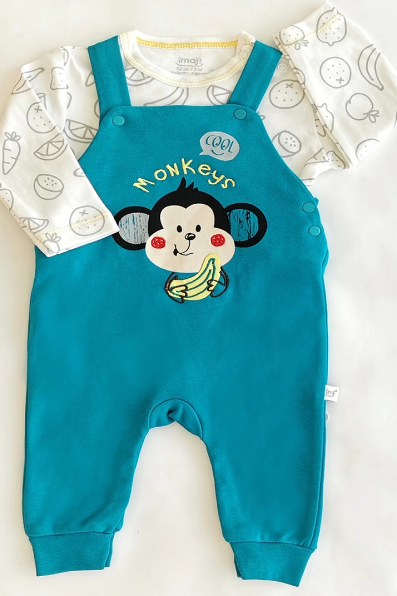 PETROLMAVİ 62-68-74 MONKEY ERK. 2 Lİ SALOPET TKM
