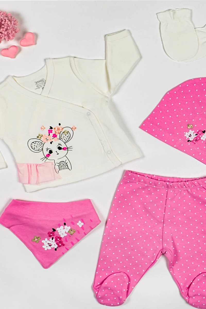 Kız Minik Fare 5 li Set