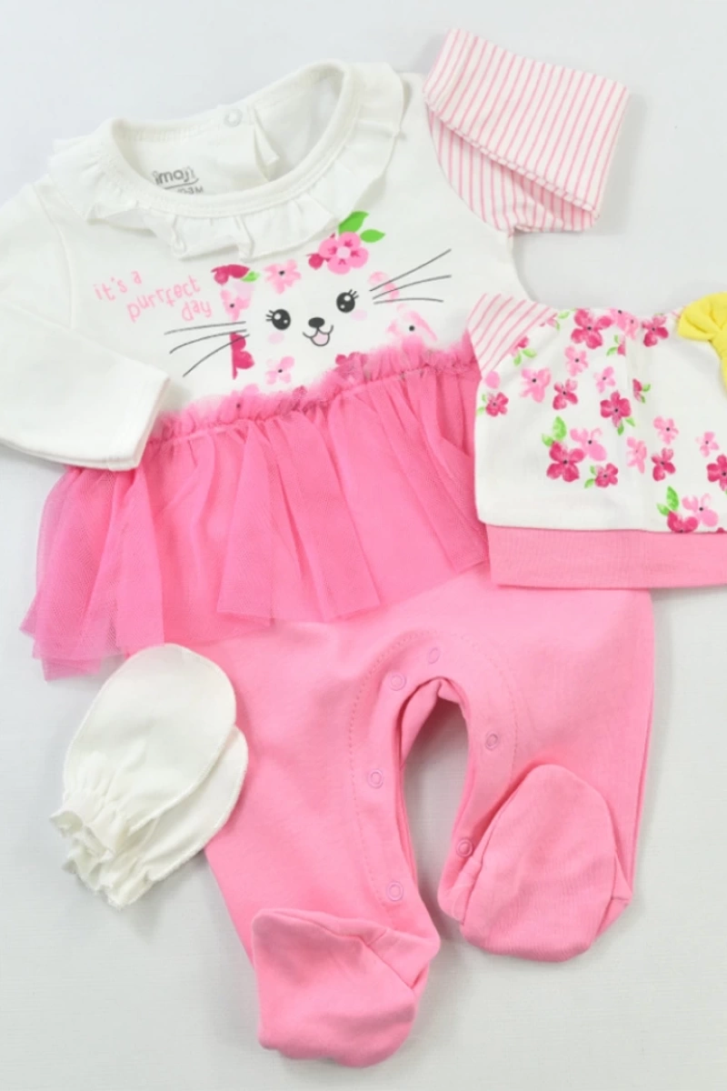 PEMBE KIZ  KITTY 3 LÜ TULUM
