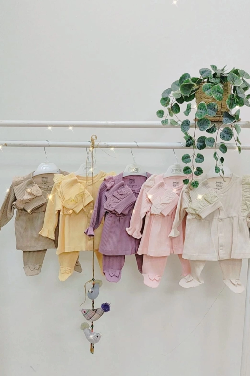 Kız Naturel Fistolu 5 li Set