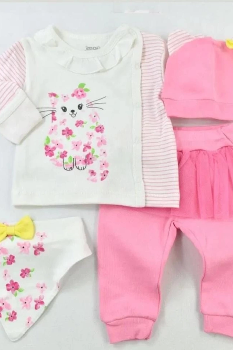Kız Kıtty Patiksiz 4 lü Set