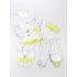 Kız Bee Beyaz Pantalonlu 5 li Set
