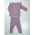 Kız Minik Çiçekler Bebek Pijama Takımı