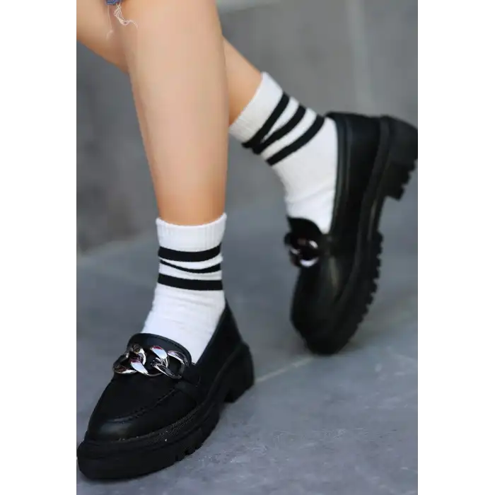 BİGA SİYAH CİLT  AYAKKABI