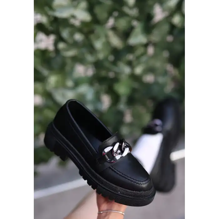 BİGA SİYAH CİLT  AYAKKABI