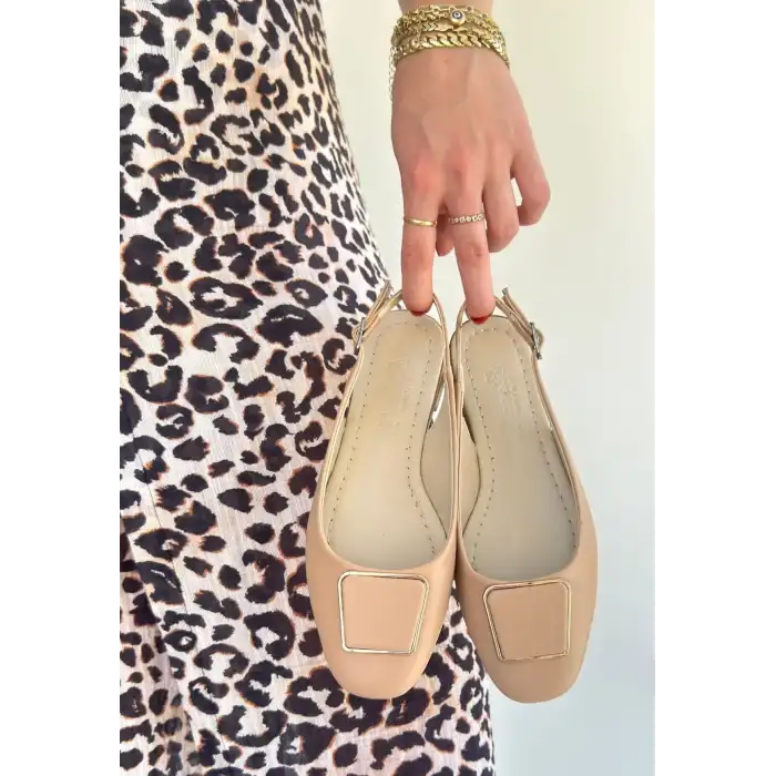 CANKA NUDE CİLT BABET AYAKKABI