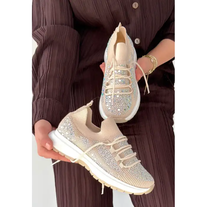 CEAS BEJ TRİKO BAĞCIKLI SPOR AYAKKABI