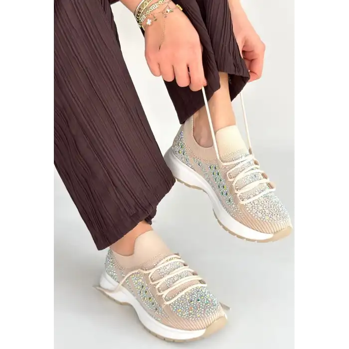 CEAS BEJ TRİKO BAĞCIKLI SPOR AYAKKABI