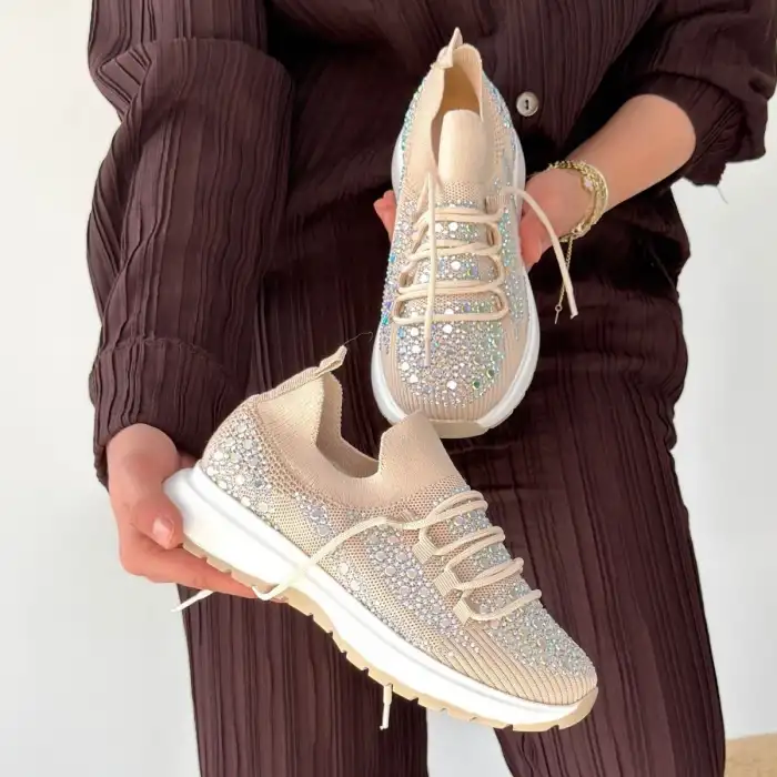 CEAS BEJ TRİKO BAĞCIKLI SPOR AYAKKABI