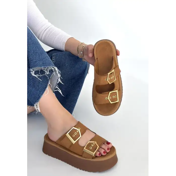 COER TABA SÜET ÇİFT TOKALI TERLİK