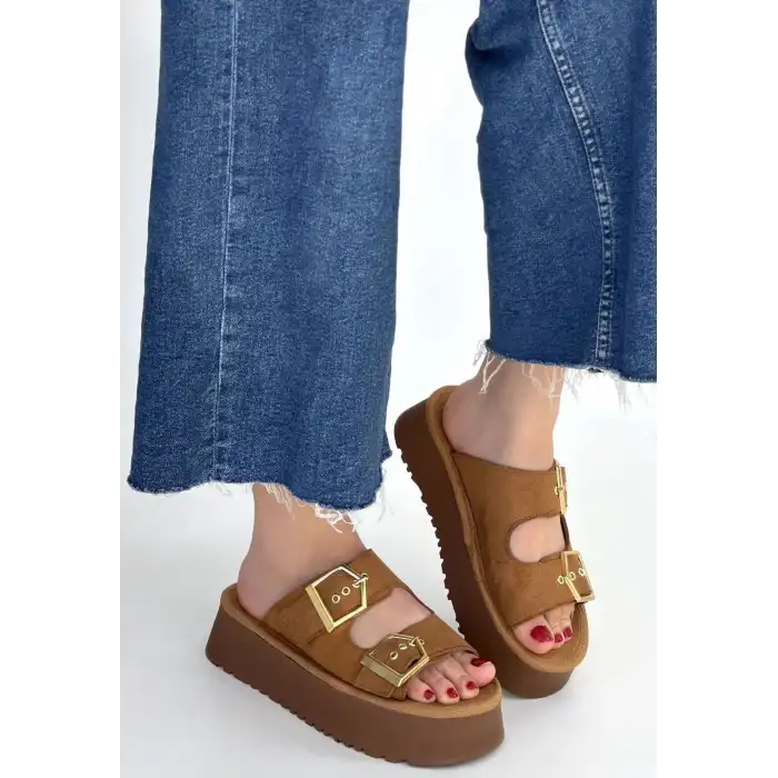 COER TABA SÜET ÇİFT TOKALI TERLİK