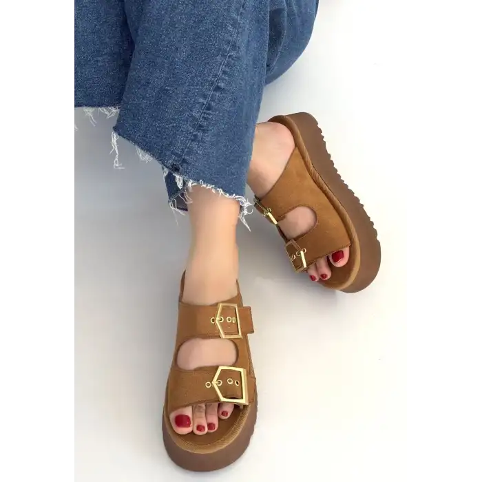 COER TABA SÜET ÇİFT TOKALI TERLİK