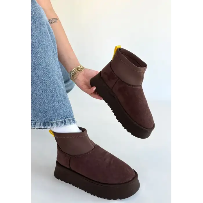 CUEN KAHVERENGİ SÜET BOT